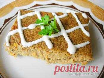 Шашлык из картошки с салом , приготовленные в духовке ,- угощайтесь !