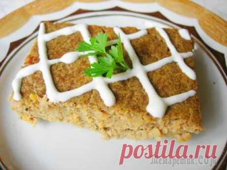 Шашлык из картошки с салом , приготовленные в духовке ,- угощайтесь !