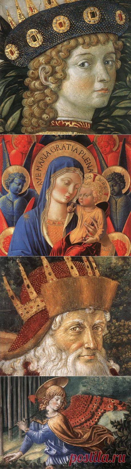 Художник Беноццо Гоццоли/ Benozzo Gozzoli (1420-1497).