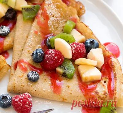 Рецепт овсяных блинчиков