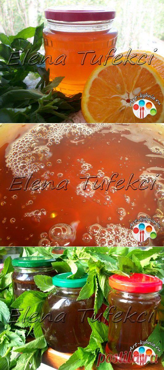 "Мятно-апельсиновое " | Интересные рецепты