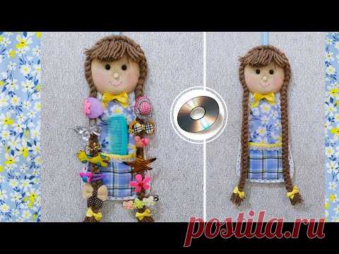 Органайзер для Заколок Своими Руками - DIY Hair Accessories Holder