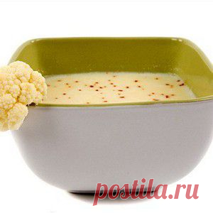 Суп-пюре из цветной капусты на костном бульоне рецепт – немецкая кухня: супы