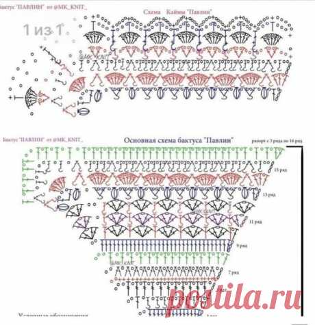 Бактус крючком