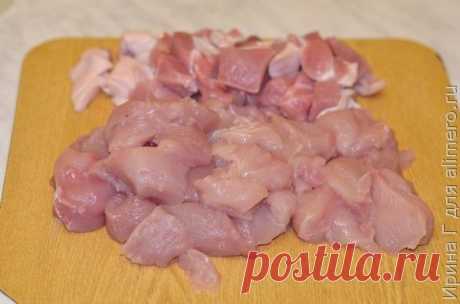 Котлеты из курицы и свинины в духовке
