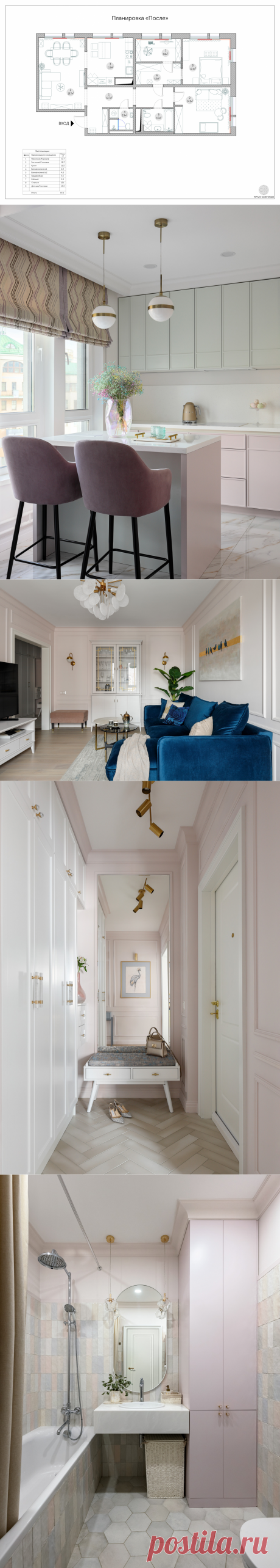 Houzz тур: Квартира с журавлями и экзотическими птицами | Houzz Россия