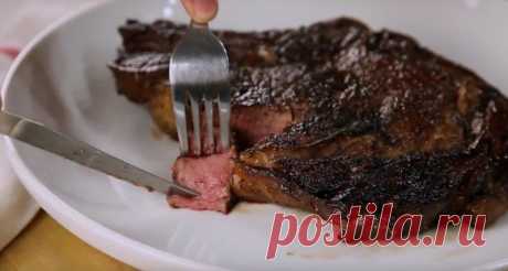 Вы и не догадывались, что идеальный стейк готовится именно так!