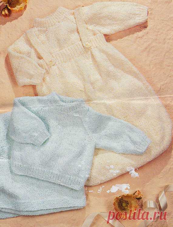 baby sleeping bag vintage knitting pattern dk from birth to toddler 16-24 inches plus sweater This item is a PDF file of the knitting pattern for these gorgeous baby items.    A cosy sleeping bag with shoulder straps and a matching jumper- such a beautiful gift for a new baby.    The pattern will be available for download upon receipt of payment, for you to print out or read from your computer.    The patterns calls for double knitting yarn and 3.25 and 4mm needles..    Al...