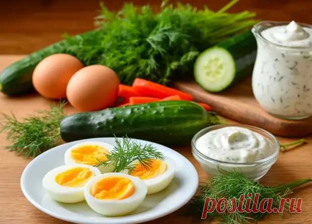 Легкий салат «3 Ингредиента», сочетание продуктов порадует даже гурмана - Будет вкусно - Медиаплатформа МирТесен