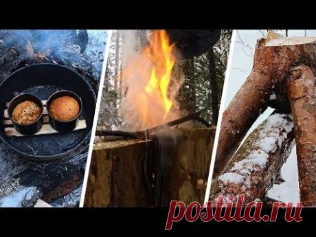 ТУРБО-КОСТЕР - ЛЕСНАЯ ХЛЕБОПЕЧКА - ДРОВА ПО-НОВОМУ | ПРОСТЫЕ СОВЕТЫ ДЛЯ ЛЕСА