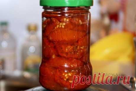 Безумно вкусные вяленые помидоры...