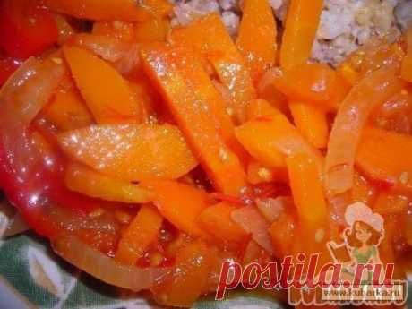 Рецепт: Вкусный салат из морковки