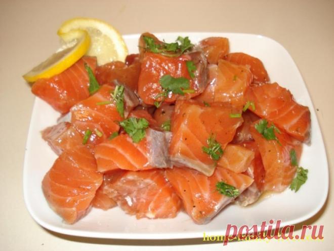 Как солить чавычу/Сайт с пошаговыми рецептами с фото для тех кто любит готовить