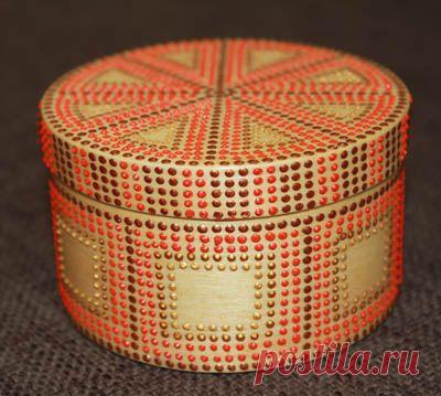 (+1) тема - Точечная роспись. Мастер-класс Ольги Терлецкой | СВОИМИ РУКАМИ