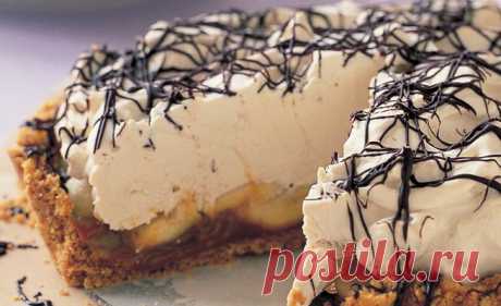 Banoffee pie&quot; - настоящее банановое блаженство. | Рецепти