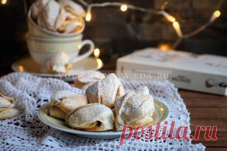 Пирожные «Сугробы» с безе | Волшебная Eда.ру Как приготовить нарядное пирожное с безе - пошаговый рецепт с фото.