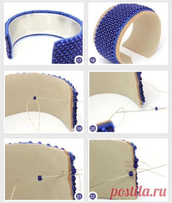 Браслеты из бисера своими руками: плетение для начинающих со схемами