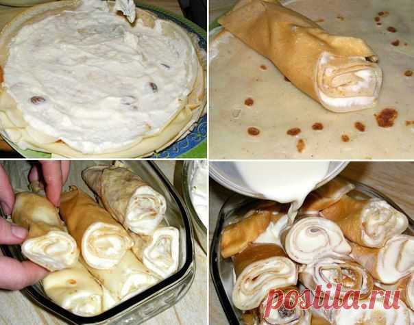 Творожные блинчики по-австрийски | Готовим вместе