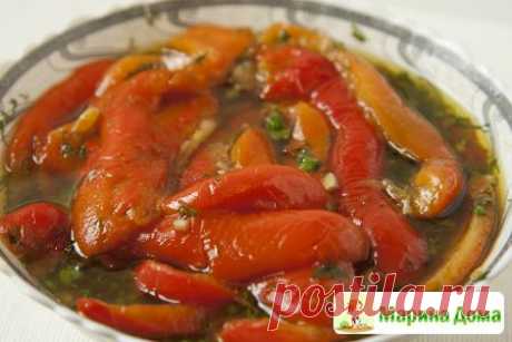 Запеченные маринованные перцы » Вкусные рецепты у Марины дома