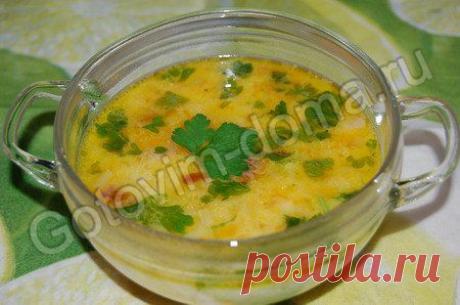 Рецепт: Сырный суп