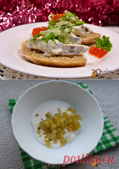 Сельдь в соусе "Болье"