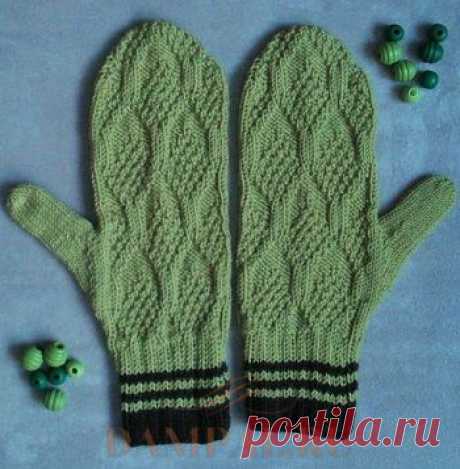 Вязаные варежки «Leif»