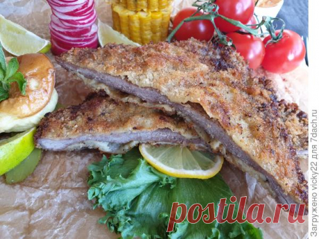 Венский шницель - австрийская мясная классика - пошаговый рецепт приготовления с фото