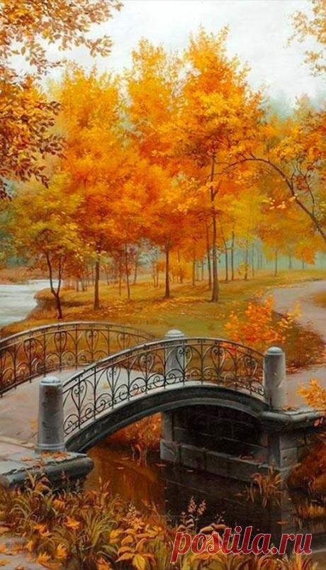 Autumn in the park beautiful amazing - Beautiful Pictures Amazing