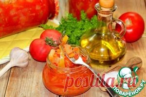 Салат из кабачков или патиссонов на зиму