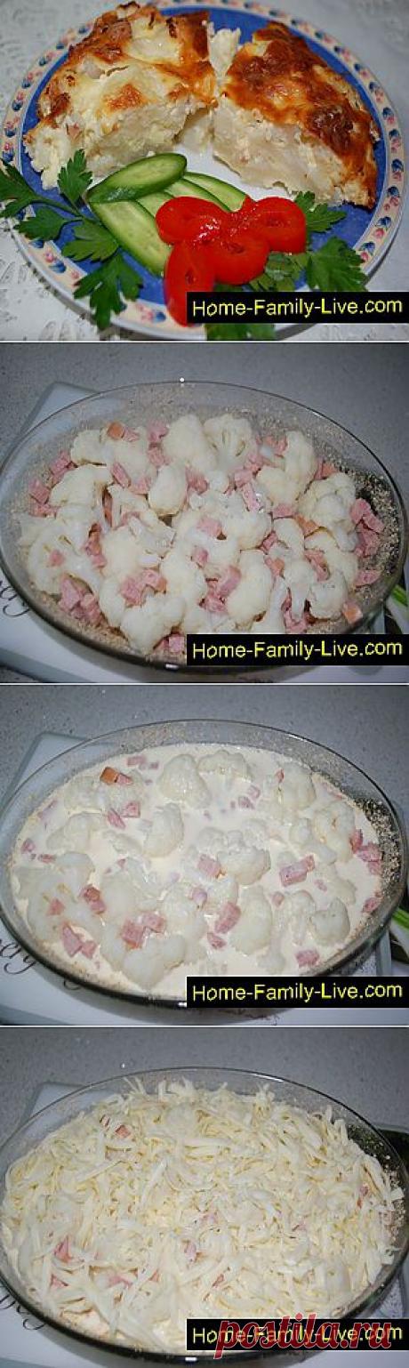 Кулинарные рецепты Запеканка из цветной капусты &amp;raquo; Кулинарные рецепты