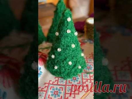ЯЛИНКА З ПРЯЖІ🎄Christmas Tree🎄DIY #christmasdecor #christmasornaments #diy