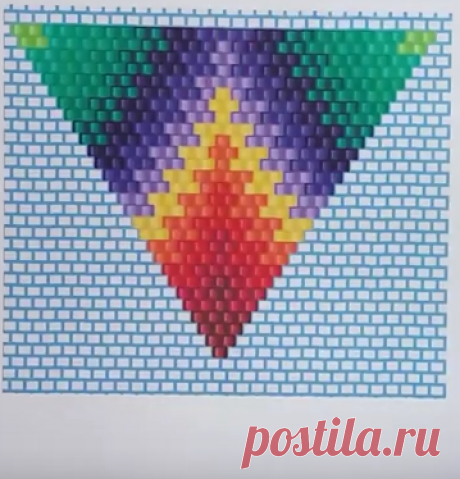 (18) TUTORIAL. Beadcrochet circle/МАСТЕР - КЛАСС. Вяжем круг на семь клиньев - YouTube