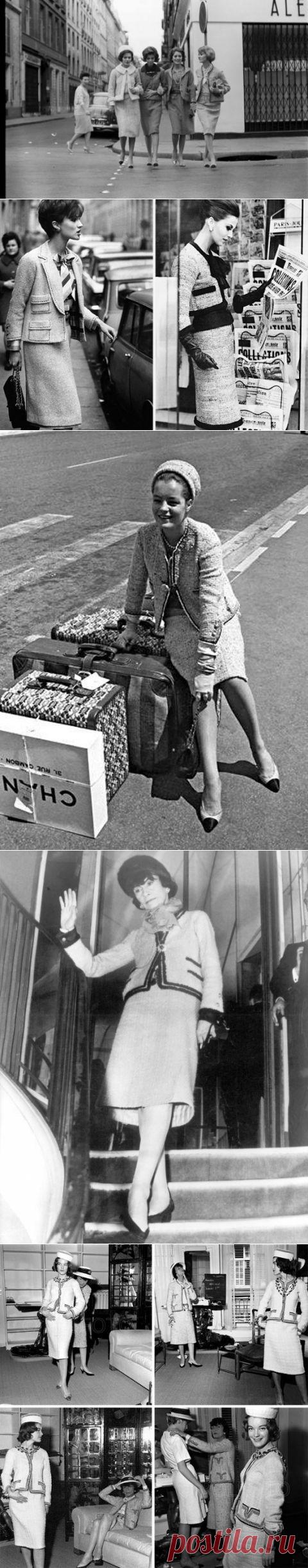 Коко Шанель и ее твидовый костюм