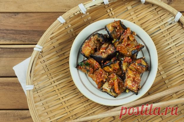 Салат из баклажанов по-корейски на зиму