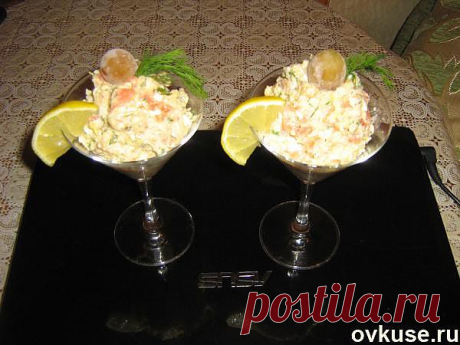 Салат из сёмги-&quot;Каприз&quot; - Простые рецепты Овкусе.ру