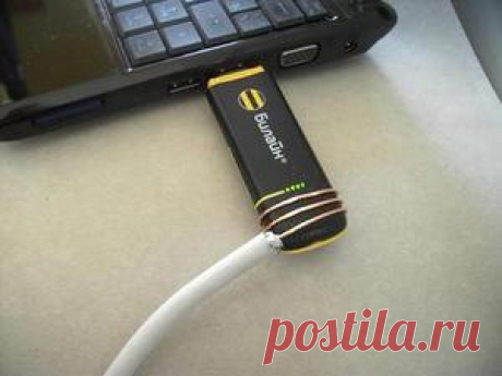 Антенна усиления для 3G модема своими руками.