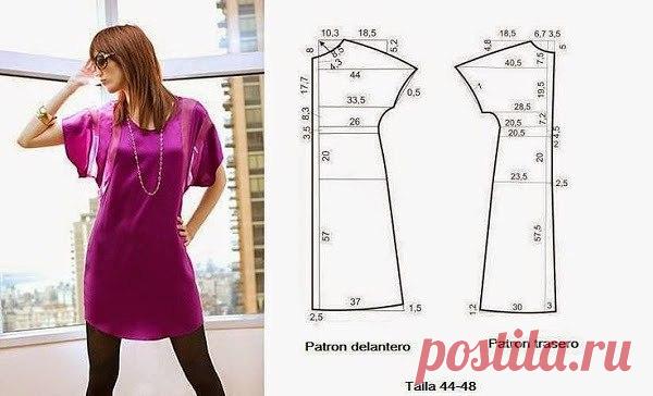 Выкройки, кройка и шитье для начинающих