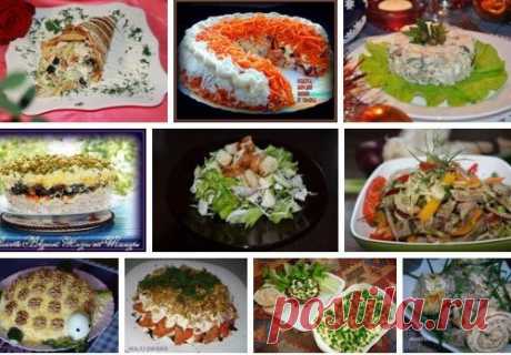 Топ 10 вкуснейших мясных салатов