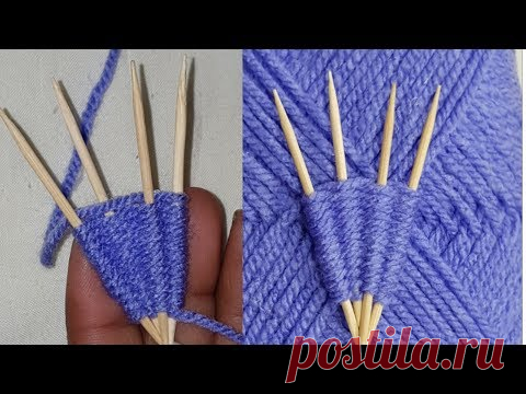 Красивые цветы из пряжи