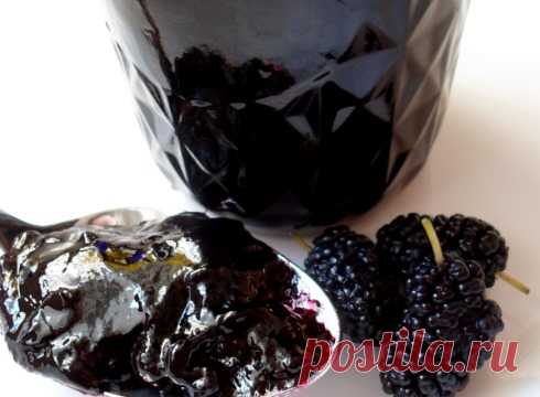 Джем из шелковицы, простой рецепт на зиму