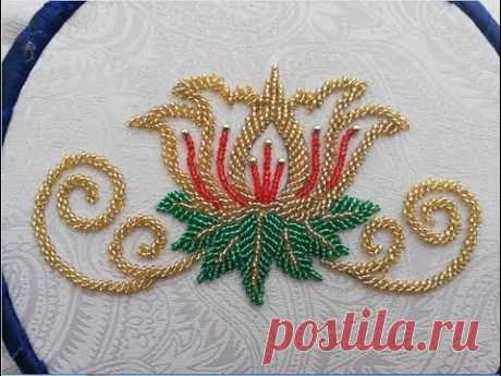 Hand Embroidery:Hand embroidery  Design For Dresse