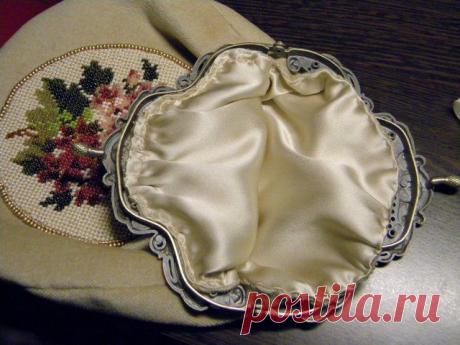 КАК ВШИВАТЬ СУМКУ В ФЕРМУАР