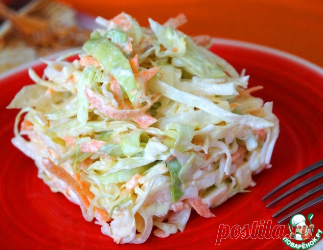Салат из капусты с сыром – кулинарный рецепт