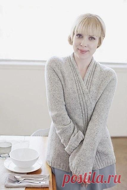 Свободный кардиган с рукавами реглан.