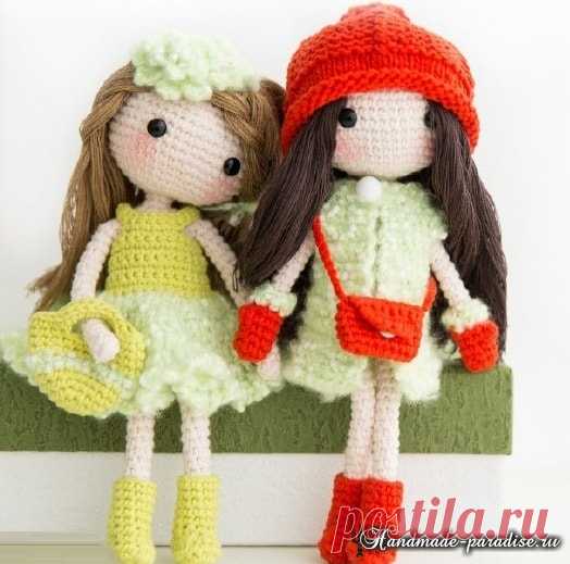 Подружки. Куколки амигуруми крючком - Handmade-Paradise