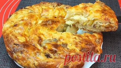 Боже как вкусно. Нереально вкусный пирог. Все перемешали и в духовку. Простой рецепт делюсь с вами | Pazanda Soliha | Дзен