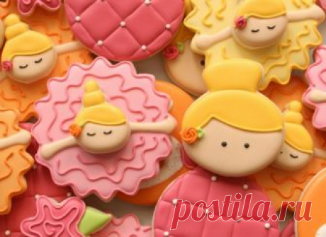 Bowing Ballerina Cookies