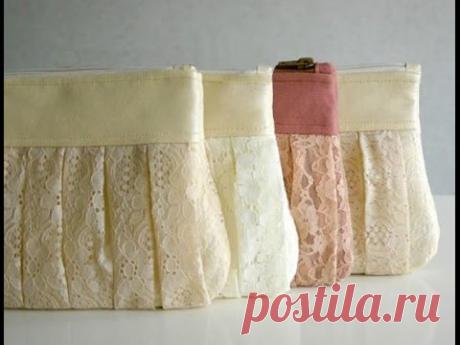 Cosmetiquera / monedero estilo vintage (DIY) - Soy Georgio