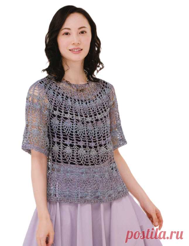 Весна & Лето от Lets Knit Series 80601 2019
Летние модели жакетов и джемперов, связанные крючком, - это идеальное сочетание красоты и практичности. 

Благодаря разнообразию узоров и текстур, такие вещи выглядят очень стильно и оригинально, подчеркивая индивидуальность. 

Кроме того, крючком связанные изделия легко адаптируются под любой стиль - от повседневного до вечернего, что делает их универсальным выбором для летнего гардероба.