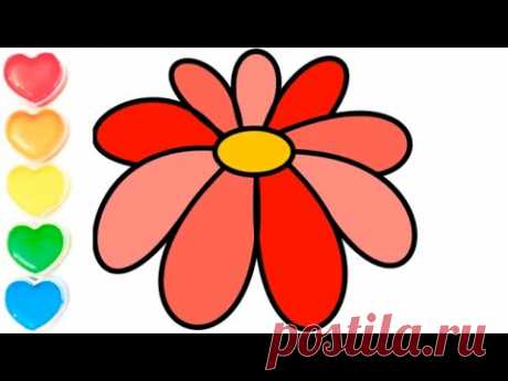 How to draw such a cute flower